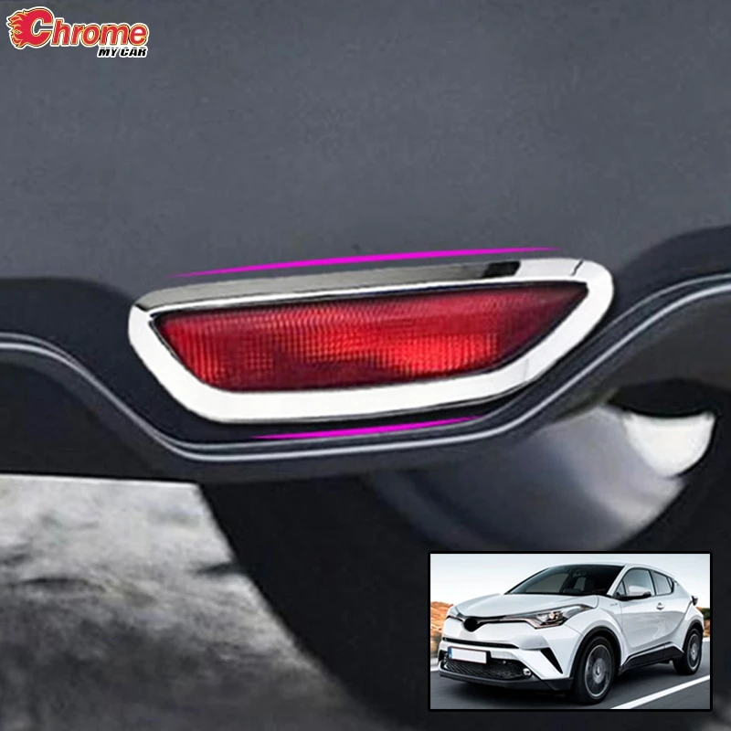 Хромированный задний стоп сигнал на багажник Toyota автомобильный светильник