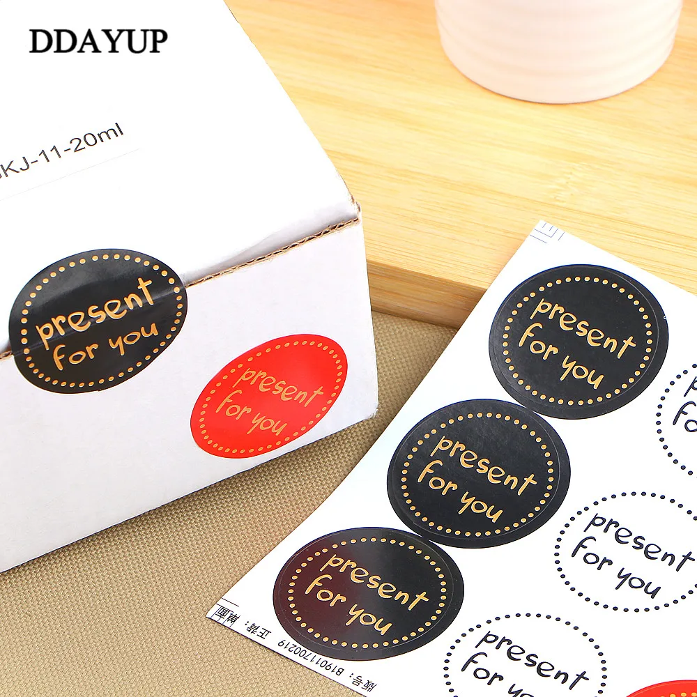 90 шт/10 листов &quotподарок для вас&quot дизайн наклейки этикетки пищевые уплотнители