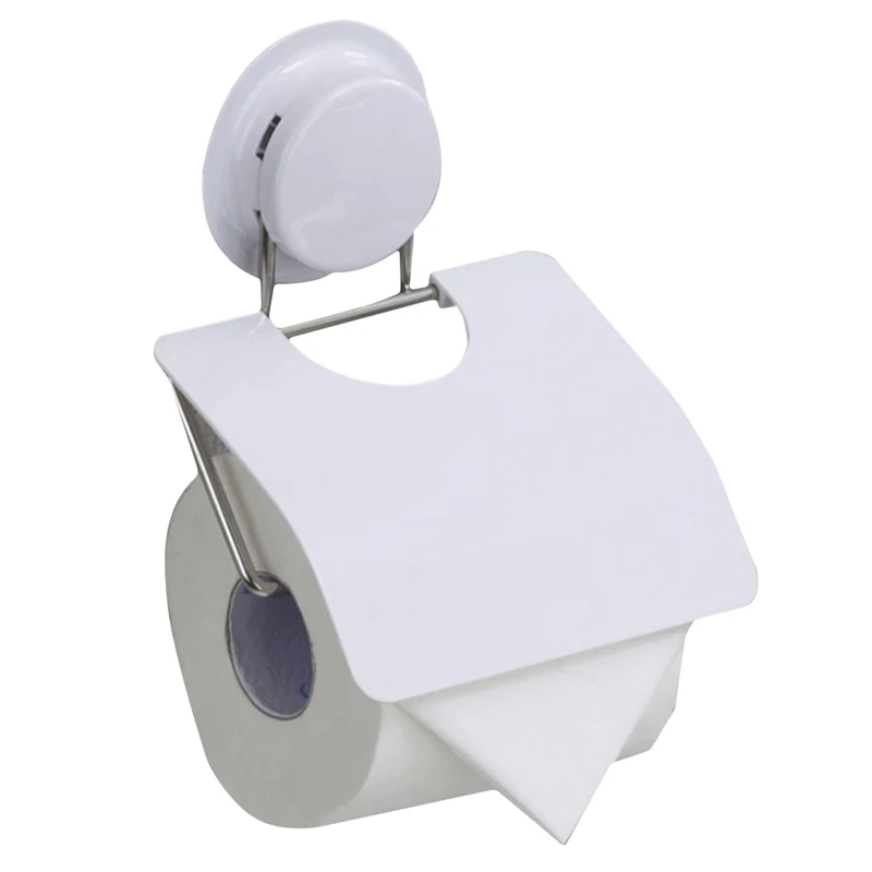 Wc бумажный держатель на присоске стойка для ванной комнаты туалетной бумаги