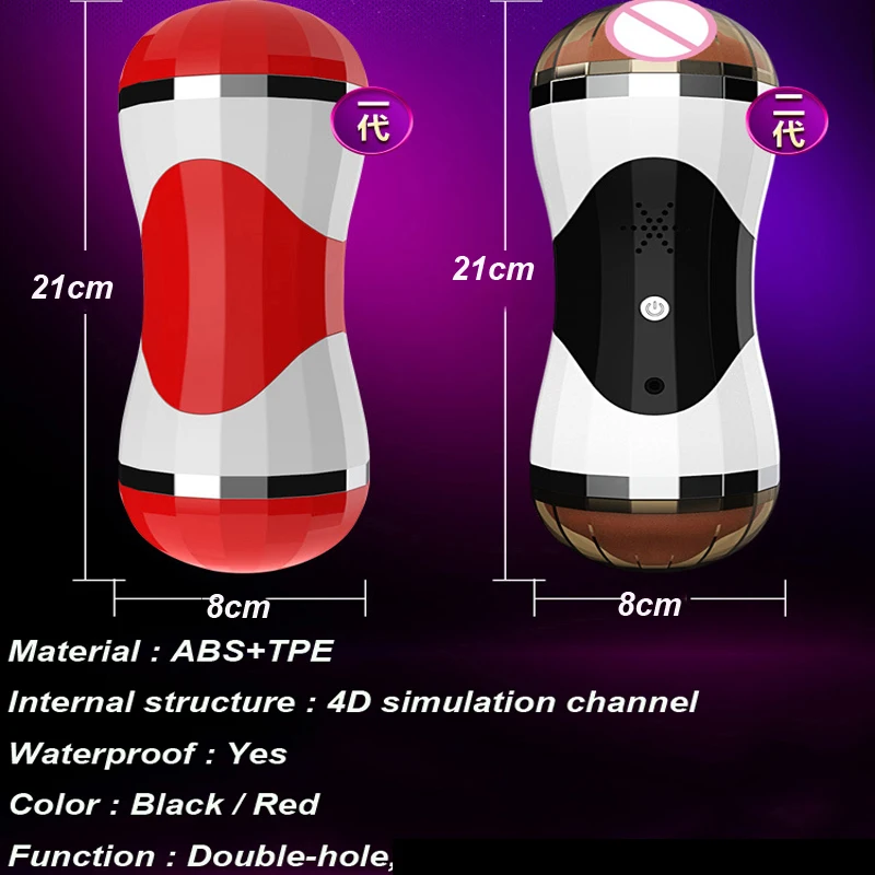 Реалистичная Глубокая глотка для орального секса с языком и зубами