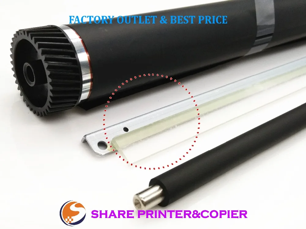 SHARE 1 Экономический набор OPC барабан + лезвие Pcr ролик DK110 dk 130 170 150 для kyocera Fs1028 Fs1128 1130