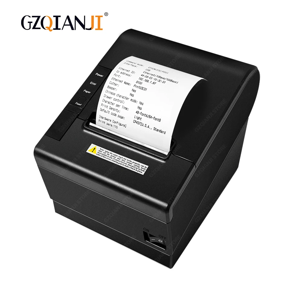 Высокое качество 80 мм Термальный чековый Билл принтеры Кухня Ресторан POS принтер