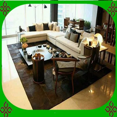 

free shipping 100% natural genuine cowhide bhadohi carpets