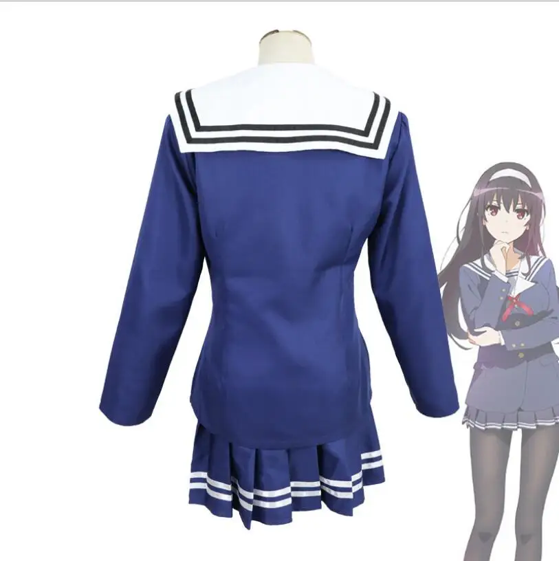 Аниме Saekano: как расти скучной девушки косплей ктоу Мегуми Cos японский