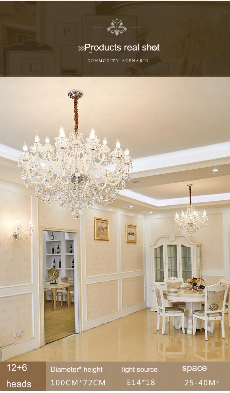 Современный светильник гостиная хрустальная лампа столовая спальня освещение