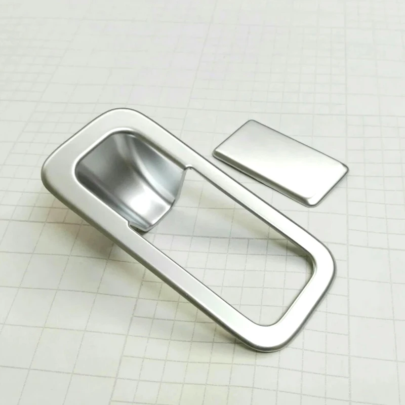 Автомобильные чехлы ABS матовая внутренняя дверная ручка круг хромированные