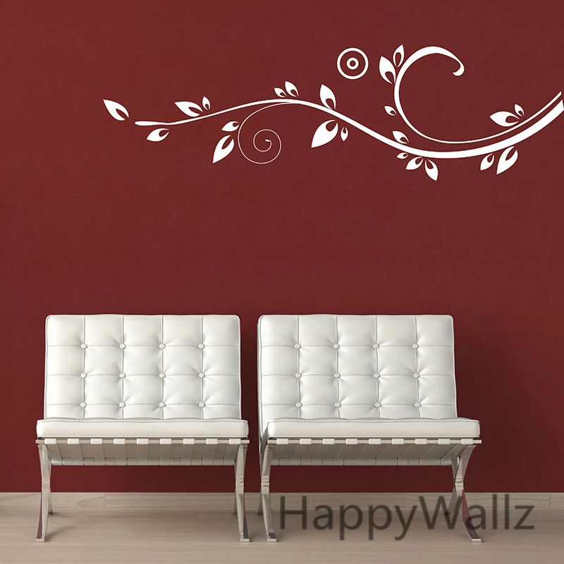 

Beautiful Flower Wall Stickers 3D Flower Wall Decal DIY Floral Wines Decor Removable Wall Decoration F36
