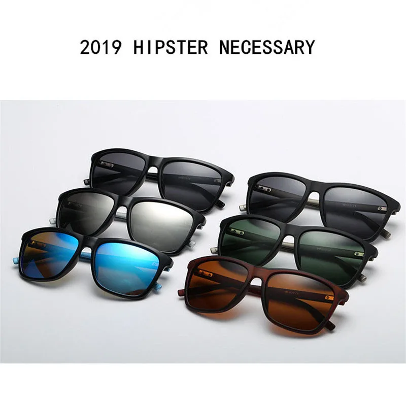 Curtain Lentes De Sol Hombre New 2019 Fashion Square Sunglasses Men Driving Sun Glasses For Women Brand High Quality Design | Аксессуары