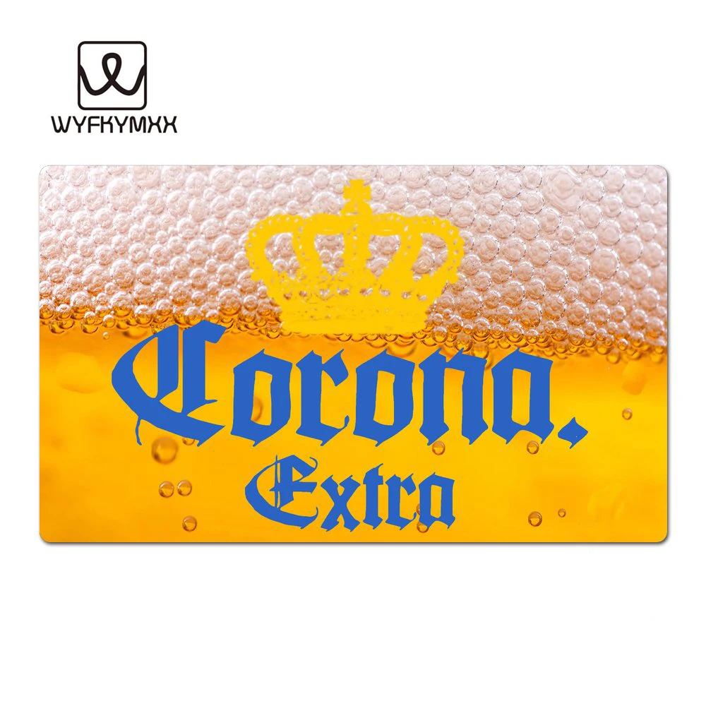 Смешные передние комнатные кухонные коврики Нескользящие Corona. Дополнительный