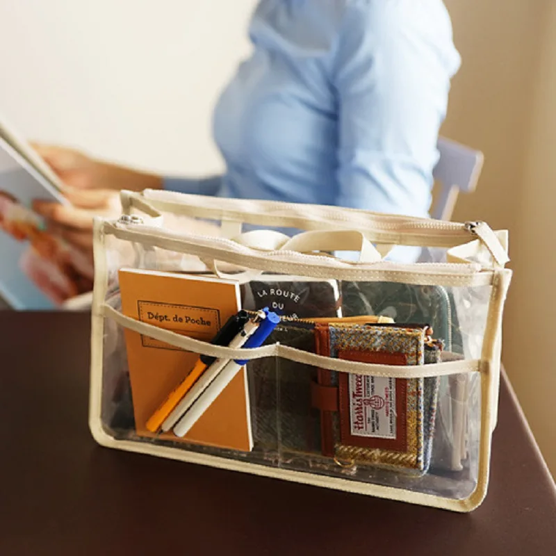 Новинка 2019 прозрачная косметичка из ПВХ дорожная женская Bolso Cosmetiquera Mujer UBM059 |