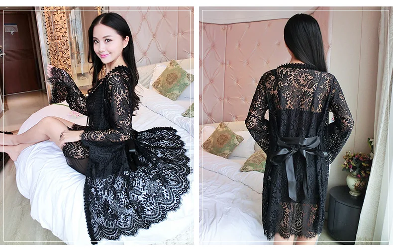 Сексуальное женское белье размера плюс прозрачное Дамское Платье на бретельках