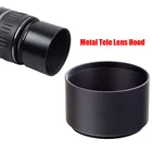 Металлическая крышка для телеобъектива 37 мм 39 мм 40,5 мм 43 мм 46 мм, трубчатая Защита объектива для Canon, Nikon, Sony, Olympus, DLSR