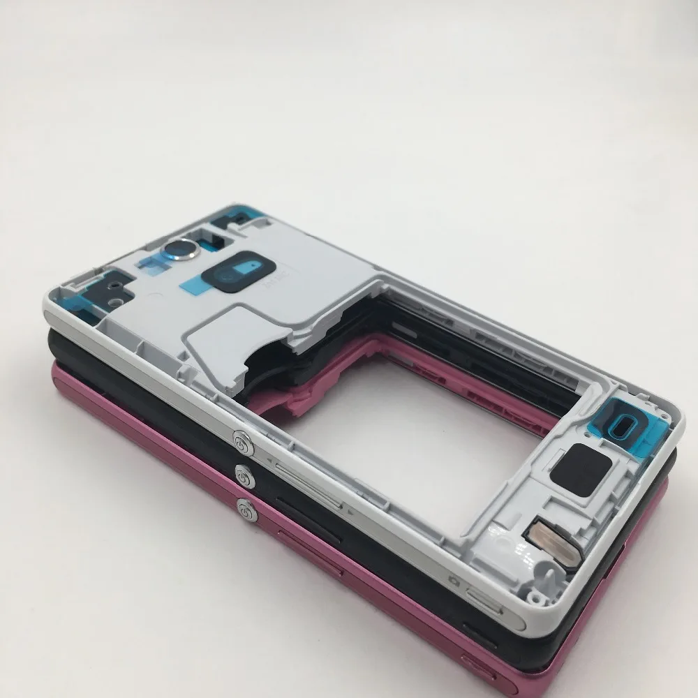 Новая средняя Рамка Кронштейн панель передняя рамка Корпус для Sony Xperia ZR M36H C5502 C5503