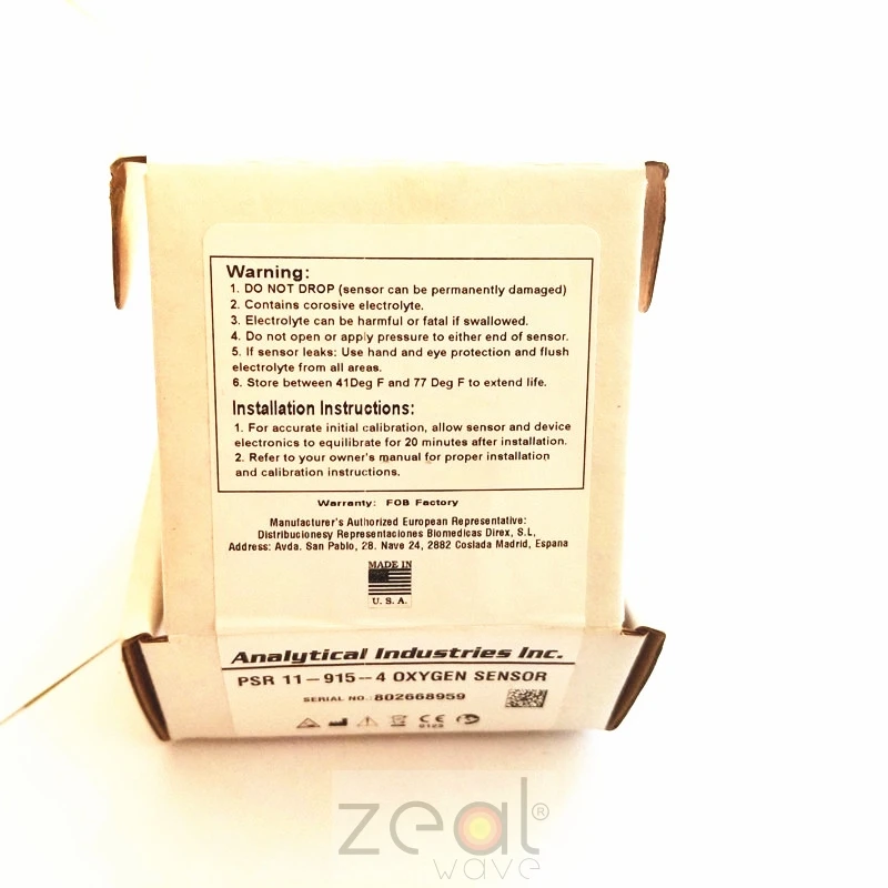 Новый Datex Ohmeda 7900/7100/Aestiva 3000/5 умный датчик вентиляции/кислорода/датчик O2