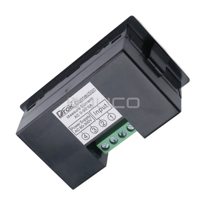 AC 0 ~ 50A монитор тока ЖК-дисплей цифровой амперметр AC80 500V тестер 110 V/220 V Амперметр +