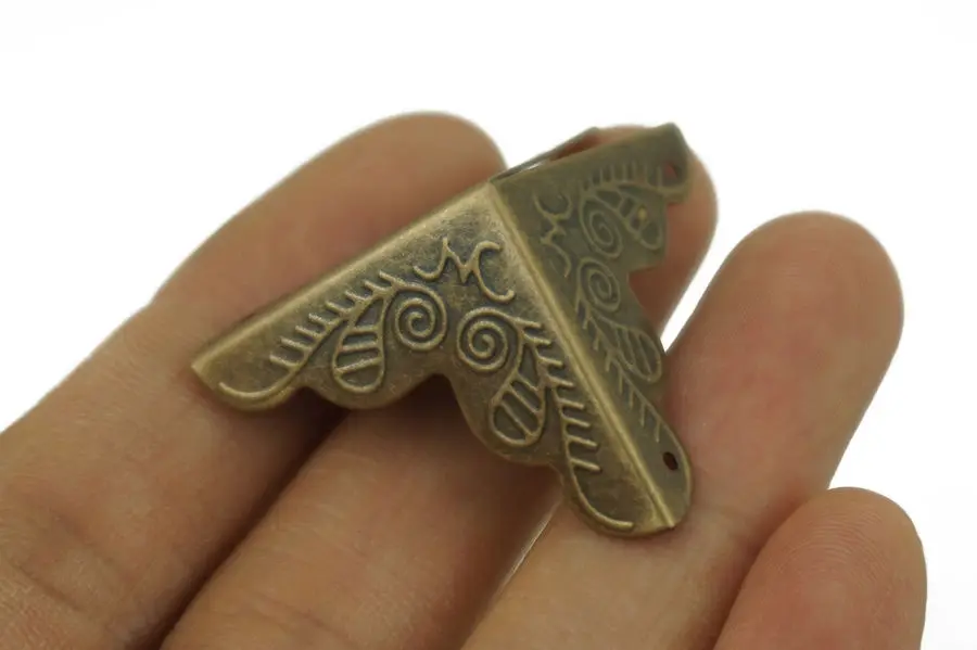 4 шт./лот Золотое железное покрытие Угловой протектор для художественного