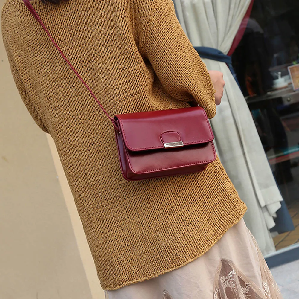 OCARDIAN Women Handbags Fashion Pure Leather Designer Crossbody Bags High Quality Small Chains Bags Flap Bags Dropshipping 6114
