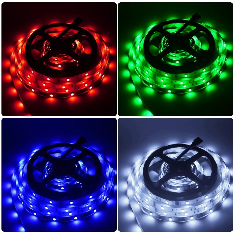 Фото Светодиодные ленты 10 м 5050 rgb свет 30led/м 2*5 smd не водонепроницаемый полосы источник Светодиодные ленты 10 м 5050 rgb свет 30led/м 2*5 smd не водонепроницаемый полосы источник