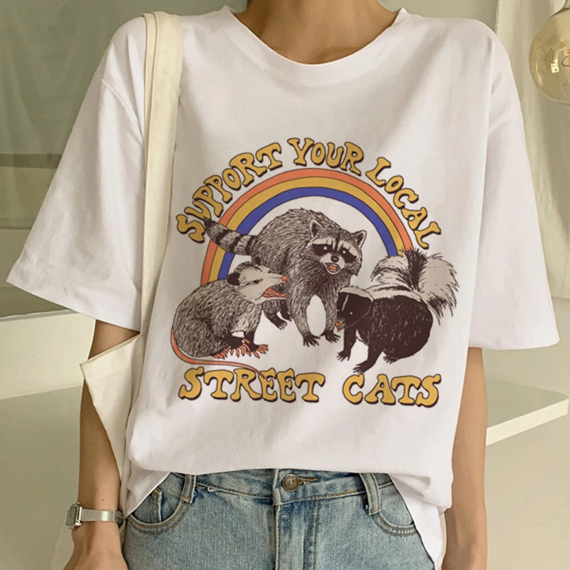 3162 Футболка с радугой, милая Футболка Harajuku, женская футболка Ullzang Rainbow Unicorn, модная футболка с коротким рукавом, Kawaii, женские футболки - Цвет: 3162