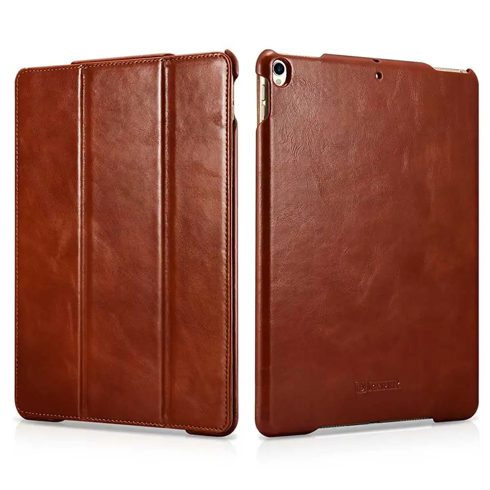 Для Apple iPad Air3 2019 чехол книжка из натуральной кожи тонкий бизнес складная