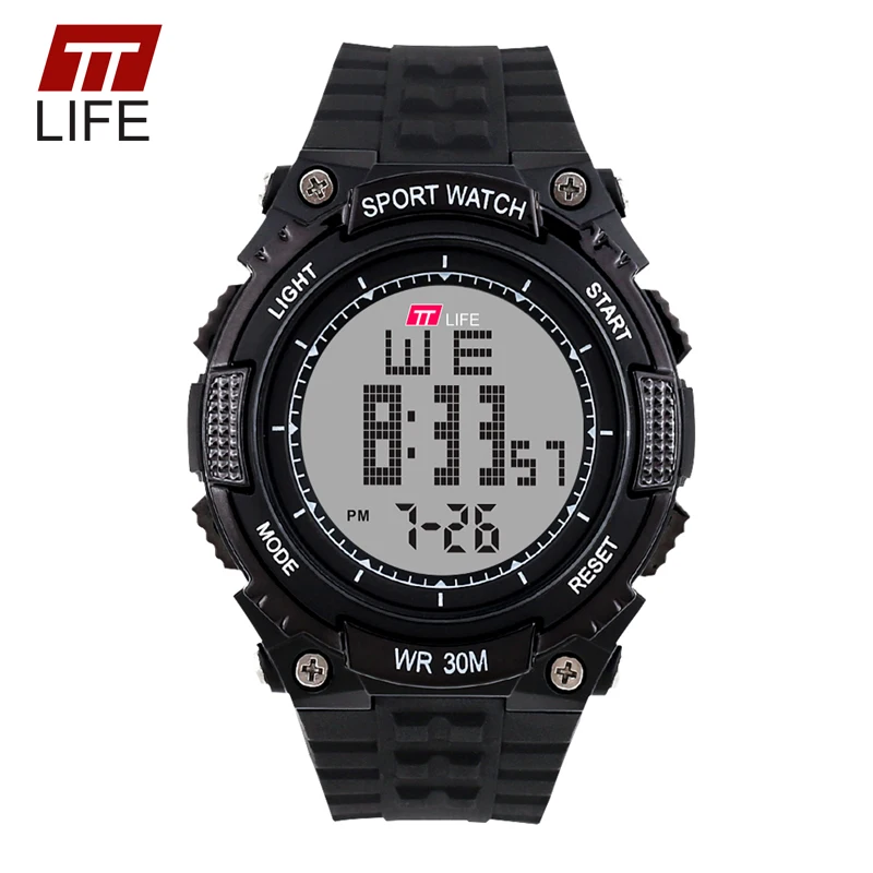 TTLIFE Для мужчин Военная Униформа аналоговые цифровые часы Водонепроницаемый