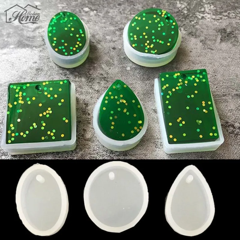 5 шт. ювелирные изделия силиконовые формы форма капли воды Кристалл Алмаз плесень