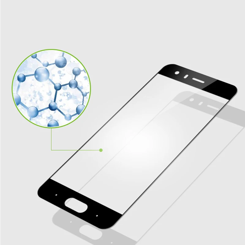 Полное покрытие закаленное стекло для huawei Honor 9 lite 8 6A 6C 6X Pro 7X край экран защитная