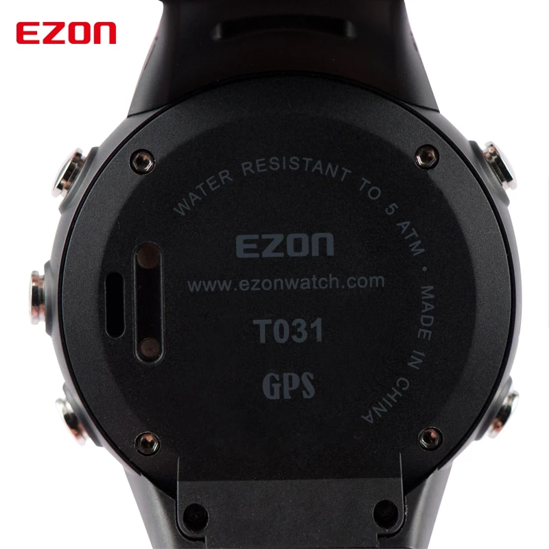 EZON GPS дистанция скорость калорий монитор мужские спортивные часы