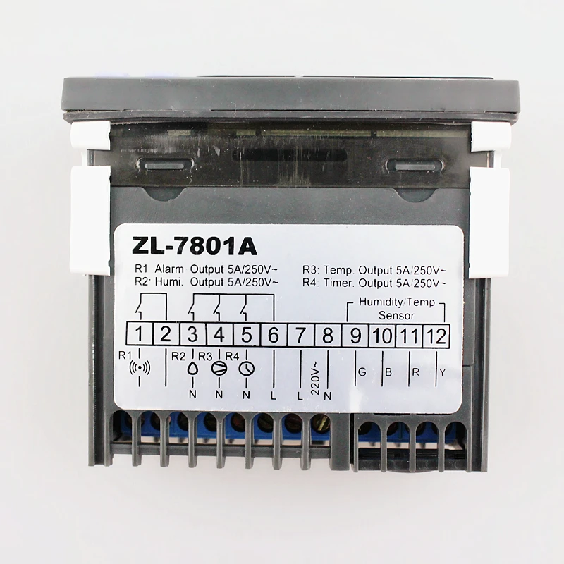 ZL 7801A светодиодный цифровой контроллер температуры и влажности|temperature and humidity