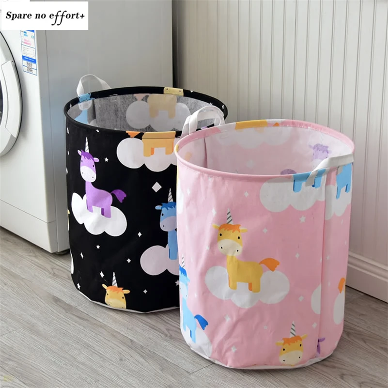 Корзина для стирки 50*40 см большая корзина хранения игрушек органайзер грязной