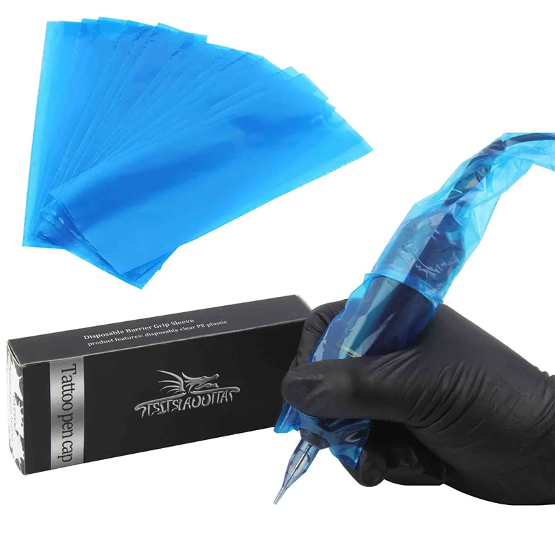 

200PCS/Box Disposable Tattoo Machine Cover Bag for Tattoo Pen Tattoo Accessories