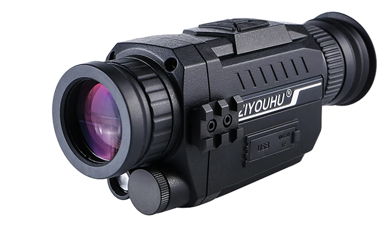ZIYOUHU Infrared HD Digital Night Vision Device Optical Hunting Patrol 5x35 Monocular Night Goggles Video Recording New Arrival
