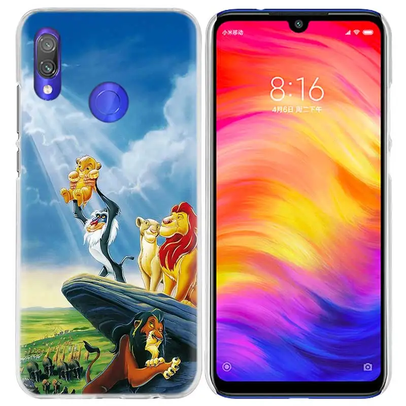05 Жесткий чехол для телефона Hakuna Matata lion king для Xiao mi Red mi Note 7 8T 6 6A Pro S2 5 5A 4X mi A1 A2 9 Note10 8 lite Play F1 - Цвет: 05