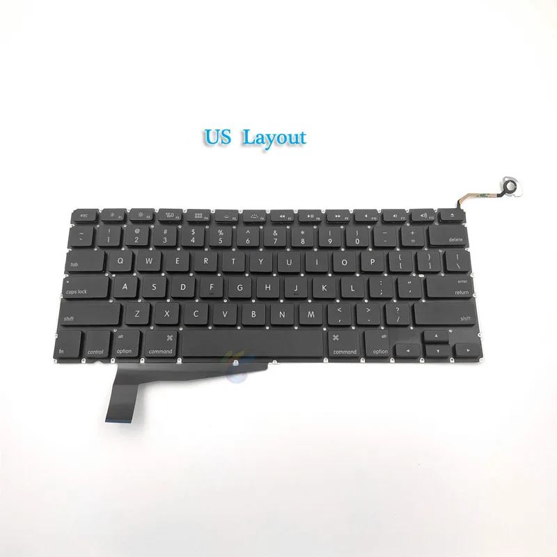Новая клавиатура A1286 US UK для Macbook Pro ноутбука 15 4 дюйма + винт отвертка 2008