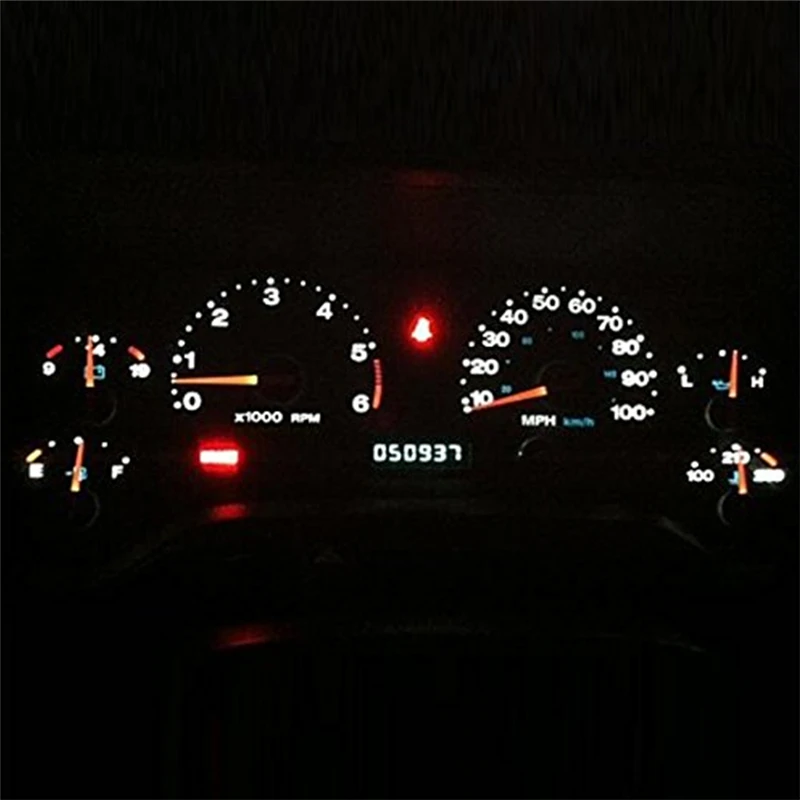 KEUECU 10 шт. белый BA9S 5050 1SMD Canbus без ошибок Внутренняя купольная автомобильная лампа