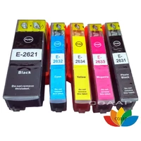 5x compatible t2621 t2631 t2634 ink cartridge for epson xp 520 600 605 610 615 620 625 700 710 720 800 810 820