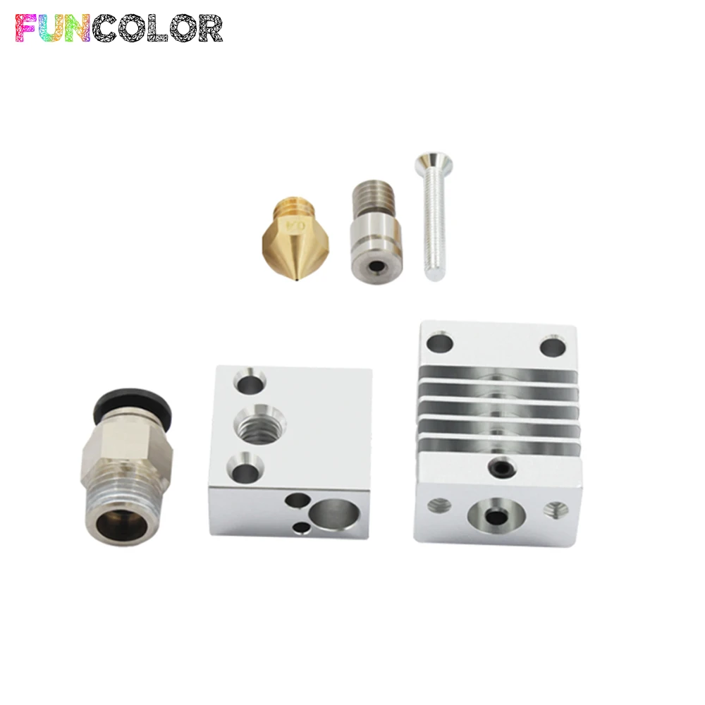 Funcolor CR10 Hotend J-Head 12V50W/24V50W экструдер Bowden в комплекте с кабелем для 3D-принтеры