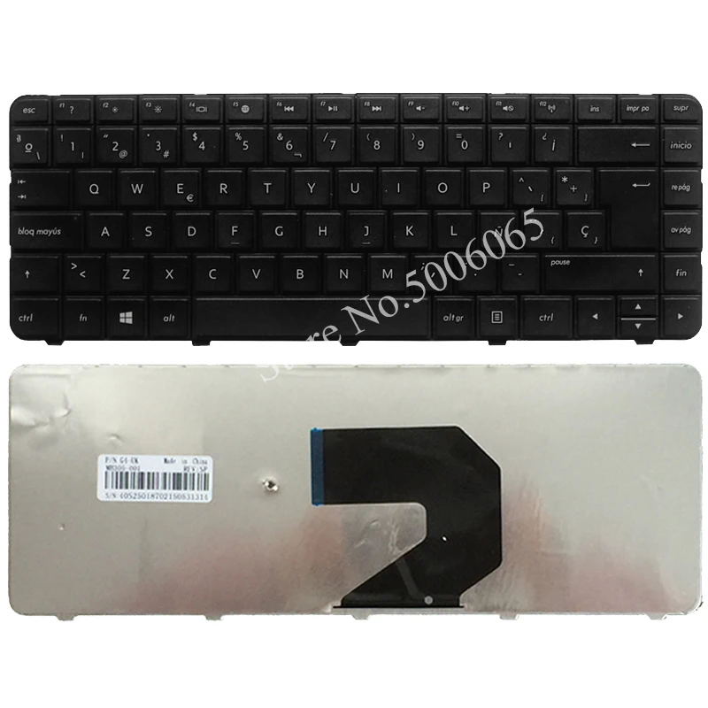 

New Spanish laptop keyboard For HP Pavilion G4 G43 G4-1000 G6 G6S G6T G6X G6-1000 CQ43 CQ43-100 CQ57 G57 430 630 SP Black