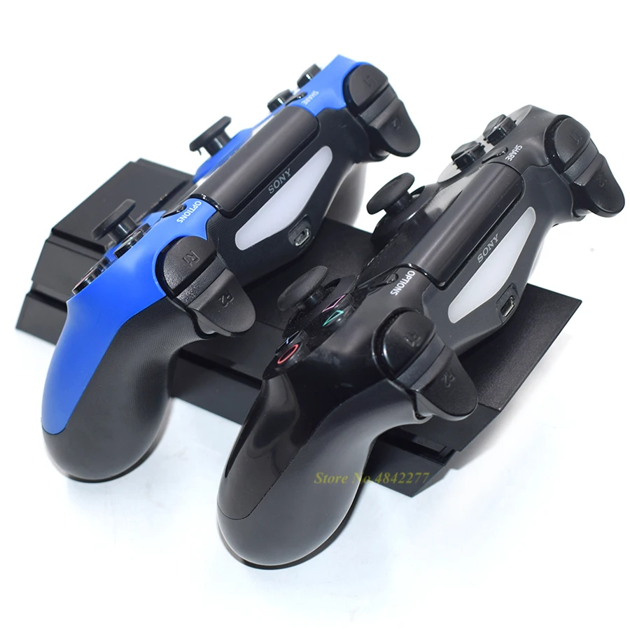 Беспроводное зарядное устройство для контроллера PS4 Pro Slim джойстик зарядная док