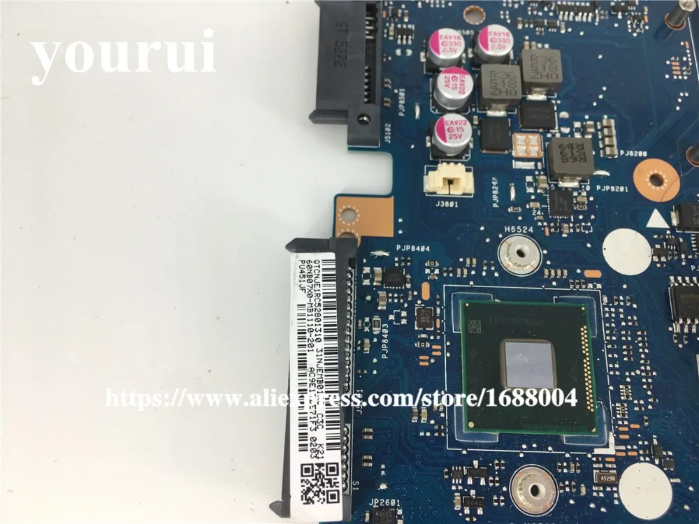 Материнская плата PU451JF для ноутбука ASUS PU451 PU451J REV2.0 HM87 socket 940 DDR3 GF 930M DANJEBMB6C0