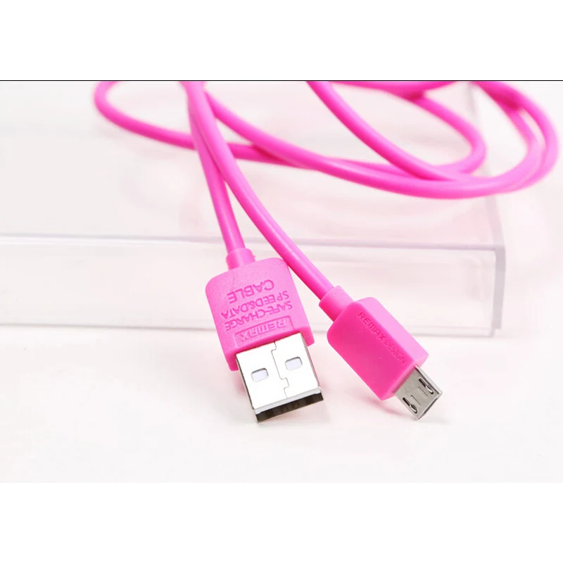 REMAX Micro USB кабель для передачи данных 2A Быстрая зарядка 1 м синхронизации TPE