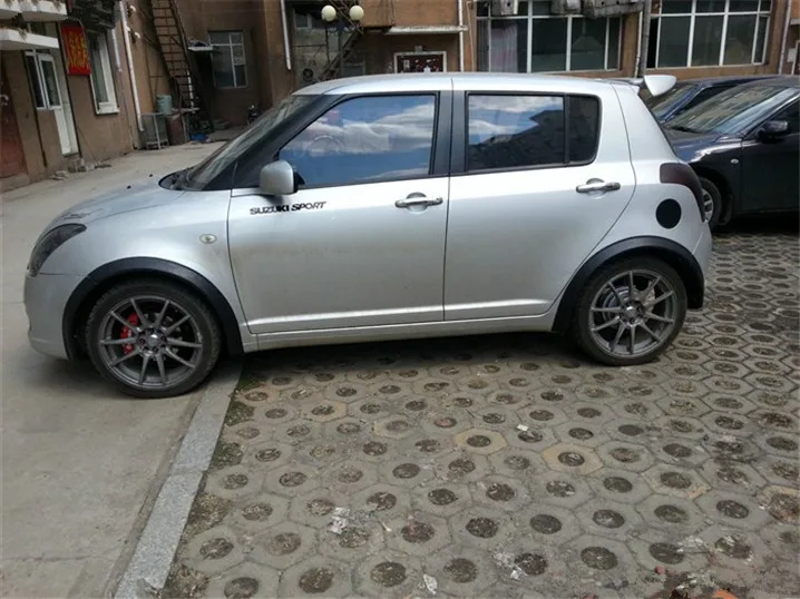 Для Suzuki Swift спойлер высокое качество абс материал заднее крыло грунтовка цвет задний спойлер для Suzuki Swift спойлер A 2008
