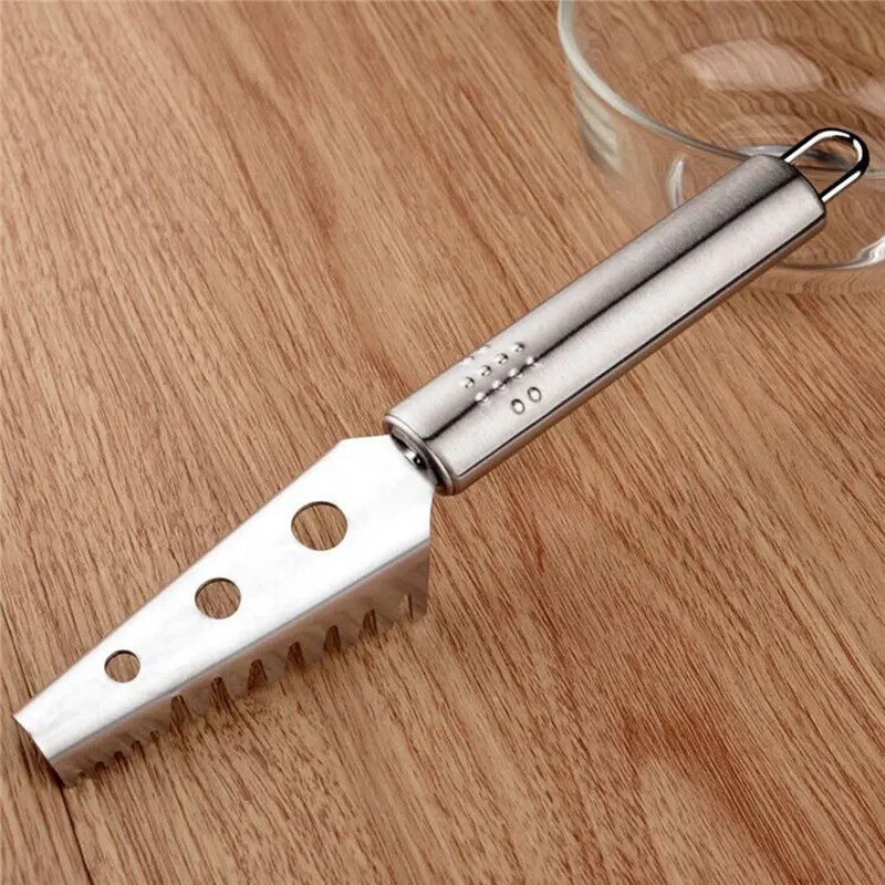 1 шт. плоское лезвие для чистки рыбы и крышек инструменты приготовления пищи