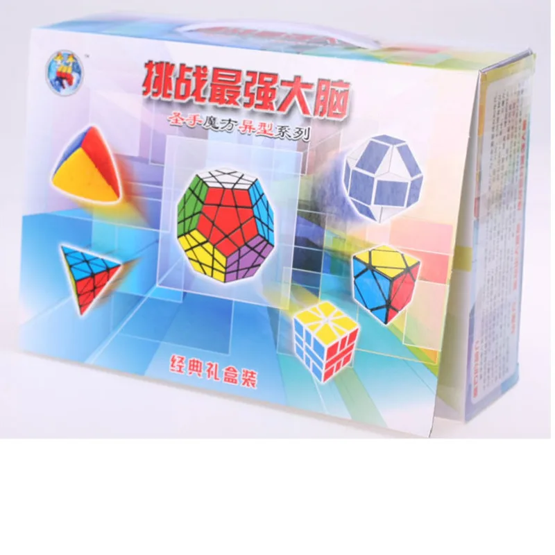 Shengshou форма подарочная коробка Пирамида Магическая скорость Cubo Magico