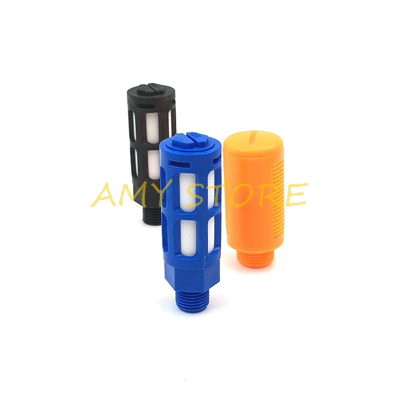 1 шт. BSL-01 02 03 04 Пластиковые Пневматические глушители 1/8 &quot1/4&quot 3/8 &quot1/2&quot BSPT с