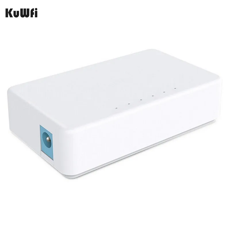 Настольный сетевой переключатель 5 портов 10/100 Мбит/с быстрый Ethernet RJ45 коммутатор