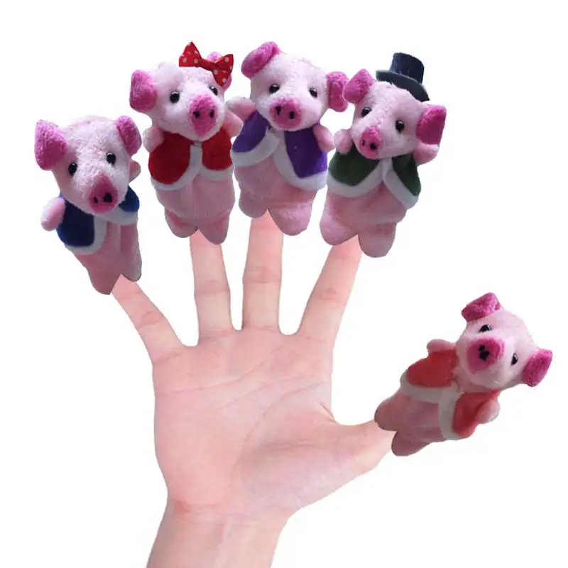 Мешок для рассказов 5/8 штук детские игрушки подарок M09|finger puppets|nursery rhymespuppet fairy tale |