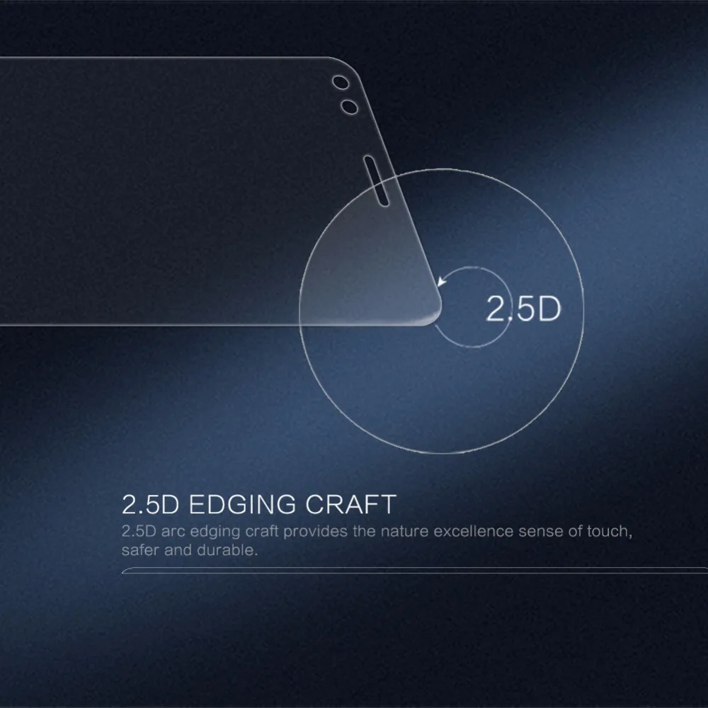 0,2 мм закаленное стекло для huawei y6 pro Защитная пленка Nillkin 2.5D P9 Lite mini стеклянная пленка для huawei nova lite