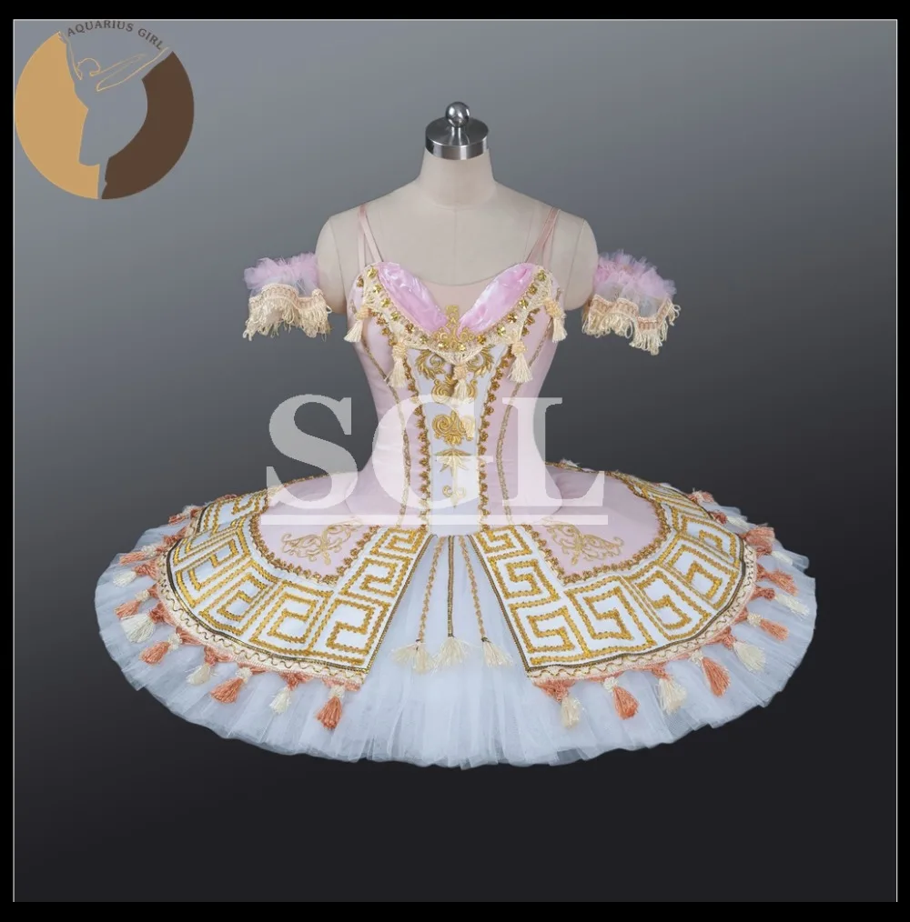 

FLTOTURE Adult Ballet Tutu Don Quixote Costumes AT1211 Custom Made Professional Tutu Skirt For Sylvia Ballet Test Free Shipping
