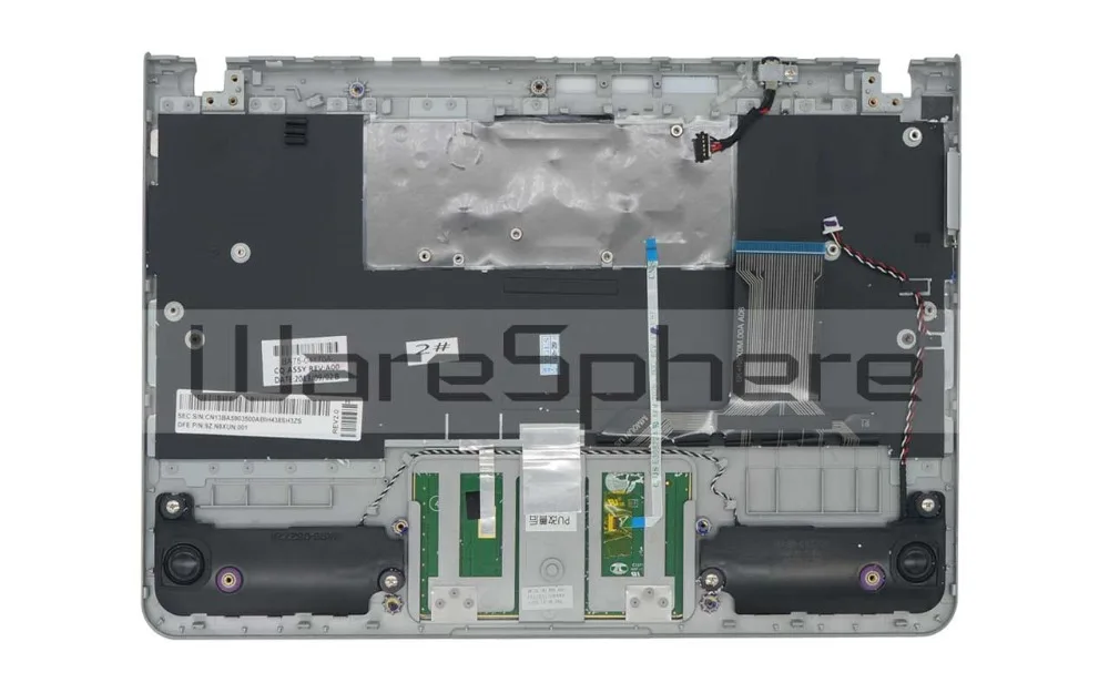 A-11 6 дюйма Верхняя Крышка корпуса с тачпадом клавиатуры США и динамиками для Samsung